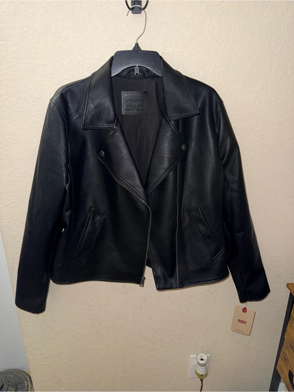 Women’s Levi’s black Slim Moto jacket